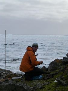 Stef sampling at Signy